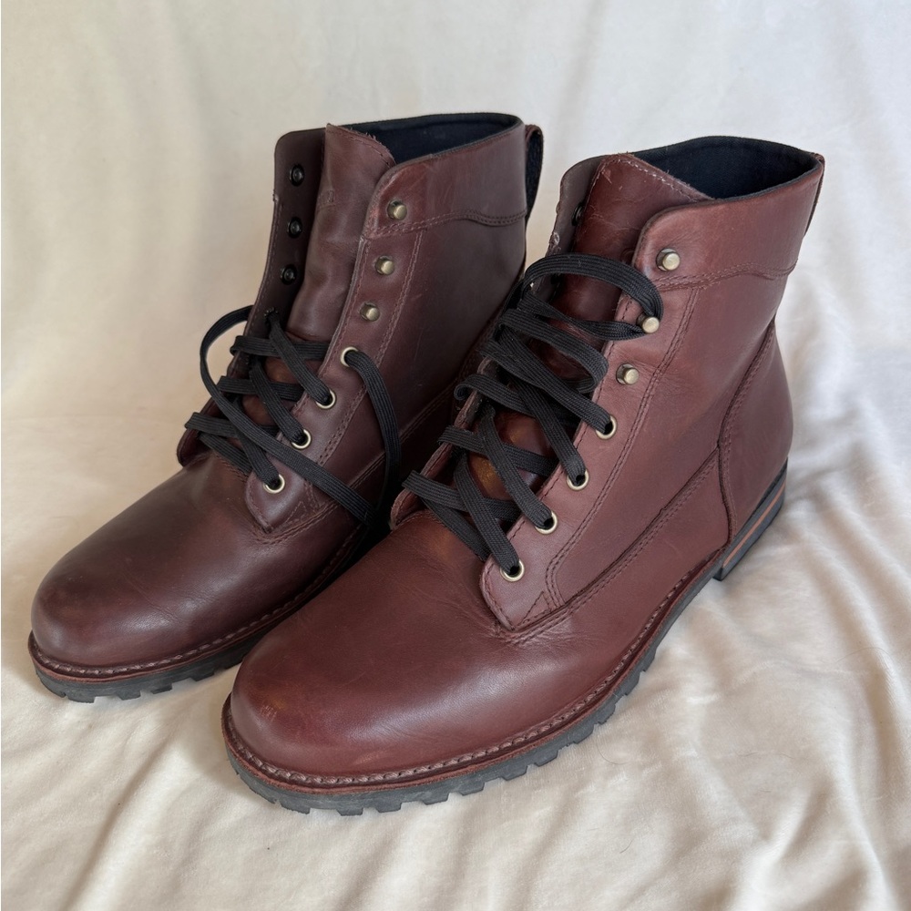 Danner Jack III Dark Brown Leather Lace-Up Boots